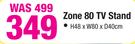 Zone 80 TV Stand 