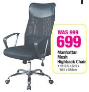 Manhattan Mesh Highback Chair