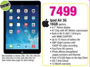 Apple iPad Air 3G 16GB