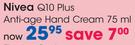 Nivea Q10 Plus Anti-Age Hand Cream-75ml