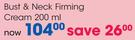 Sorbet Bust & Neck Firming Cream-200ml