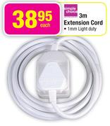 Simple Choice Extension Cord-3m