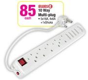 Ellies 10 Way Multi-Plug