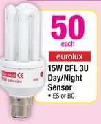 Eurolux 15w CFL 3U Day/Night Sensor