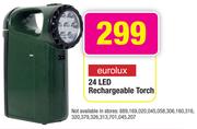 Eurolux 24 LED Rechargeable Torch