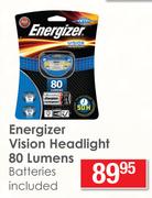 Energizer Vision Headlight 80 Lumens
