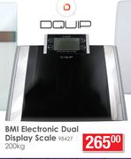 Dquip BMI Electronic Dual Display Scale-200Kg