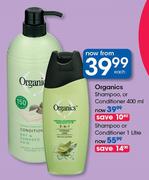 Organics Shampoo Or Conditioner 1L-Each