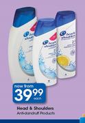 Head & Shoulders Anti-Dandruff Products-Each