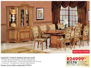 Majestic 9 Piece Dining Room Suite