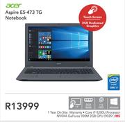 Acer Aspire E5-473 TG Notebook