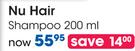Nu Hair Shampoo-200ml