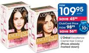 L'Oreal Excellence Creme Hair Colour-Each