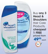 Head & Shoulders Hair Care Products-Each