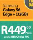 Samsung Galaxy S6 Edge Plus 32GB-On My MTNChoice 100