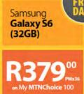Samsung Galaxy S6 32GB-On My MTNChoice 100