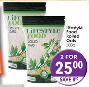 Lifestyle Food Rolled Oats-2x500g