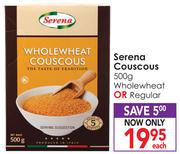 Serena Couscous Wholewheat Or Regular 500g-Each