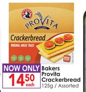 Bakers Provita Crackerbread Assorted-125g Each