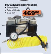 12V Minilugkompressor-85Ltr/Min