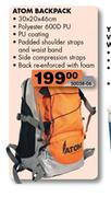 Atom backpack-30x20x46cm