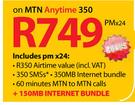 Samsung Galaxy S4(i9505) Smartphone+Galaxy Tab 3 10.1"(P5220)-On MTN AnyTime 350