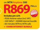 Samsung Galaxy S4(i9505) Smartphone+Galaxy Tab 3 10.1"(P5220)-On MTN AnyTime 500