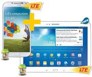 Samsung Galaxy S4(i9505) Smartphone+Galaxy Tab 3 10.1"(P5220)-On MTN AnyTime 500