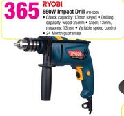 Ryobi 550w online impact drill
