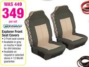 Stingray Explorer Front Seat Covers