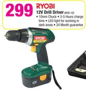 Ryobi 12V Drill Driver HCD-12