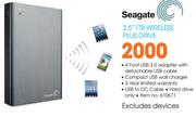 Seagate 2.5" 1TB Wireless Plus Drive