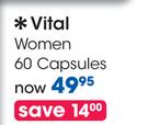 Vital Women 60 Capsules-Per Pack