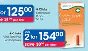 Clicks Viral Eeze Plus-2x60 Capsules