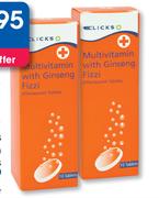 Clicks Multivitamin With Ginseng-2x30 Capsules