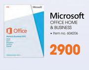 Microsoft Office Home & Business