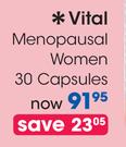 Vital Menopausal Women-30 Capsules