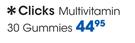 Clicks-Multivitamin-30 Gummies