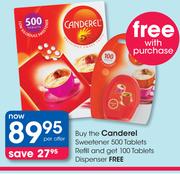 Canderel Sweetener Refill-500 Tablets