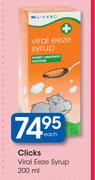 Clicks Viral Eeze Syrup-200ml-Each