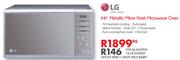 LG 44L Metallic Mirror Finish Microwave Oven