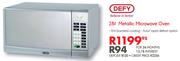 Defy 28L Metallic Microwave Oven
