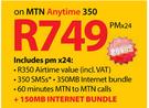 Samsung Galaxy S4(I9505) Smartphone+Samsung Galaxy Tab 3 10.1"(P5220)-On MTN Any Time 350