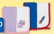 Clicks 2 Pack Face Cloths-Each