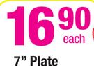 7" Plate-Each