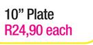 10" Plate-Each