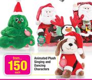 Assorted Plush Singing And Dancing Characters-Each