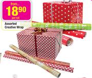 Assorted Creative Wrap-Per Roll
