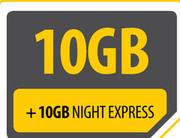 Samsung Galaxy Tab 3 Lite-On 10GB Night Express