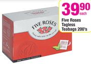 Five Roses Tagless Teabags-200's